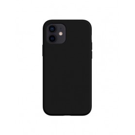 CUSTODIA IN SILICONE COLOUR BLACK PER IPHONE 15