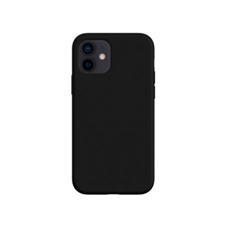 CUSTODIA IN SILICONE COLOUR BLACK PER IPHONE 15