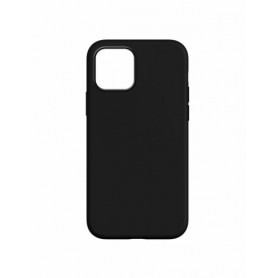CUSTODIA IN SILICONE NERA PER IPHONE 15 PRO