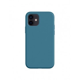 CUSTODIA IN SILICONE COLOUR AQUA PER IPHONE 15
