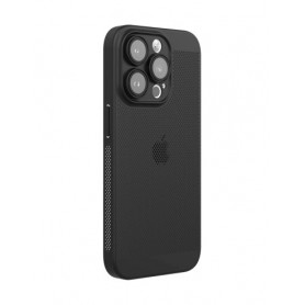 CUSTODIA IN SILICONE FRESH NERA PER IPHONE 11