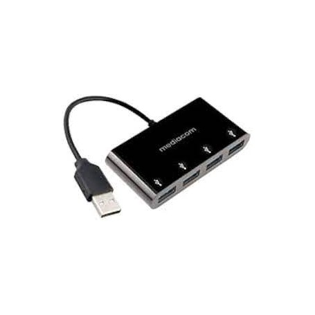 HUB USB 3.0 4PORTE 5GPBS