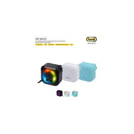 SPEAKER BLUETOOTH 3 WATT CON SUB NERO