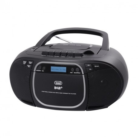 RADIO PORTATILE AM/FM CON LETTORE CD USB CASSETTE