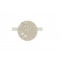 OROLOGIO DA PARETE IN METALLO  FARFALLE 40CM TORT