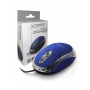 MOUSE OTTICO USB 1000DPI TASTI 3 COLORE BLU