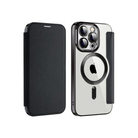 CUSTODIA A LIBRO MAG-SHELL PER IPHONE 15 PRO MAX