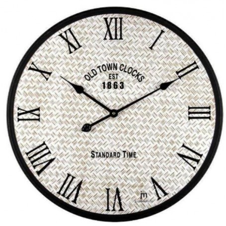 OROLOGIO DA PARETE IN LEGNO CERCHIO OLD TOWN 60CM