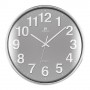 OROLOGIO DA PARETE IN ABS CERCHIO 35CM CROMO GRIGI
