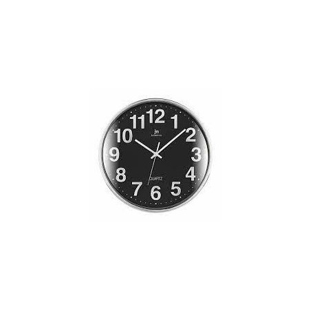 OROLOGIO DA PARETE IN PLASTICXA CERCHIO 25 CM NERO