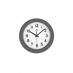 OROLOGIO DA PARETE IN ABS CERCHIO 29,5CM GRIGIO