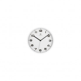 OROLOGIO DA PARETE IN ABS  CERCHIO 29CM BIANCO