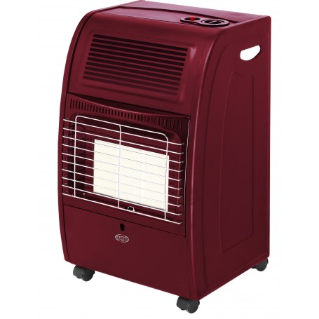 STUFA A GAS INFRAROSSI 3POTENZE ROSSA