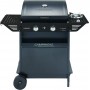BARBECUE A GAS CON 2 BRUCIATORI NERO
