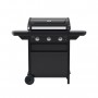 BARBECUE A GAS CON 3 BRUCIATORI IN ACCIAO INOX
