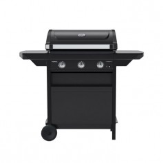 BARBECUE A GAS CON 3 BRUCIATORI IN ACCIAO INOX