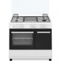 CUCINA A GAS 4 FUOCHI 90*60 CON GRILL ELETT BIANCO