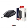 MOUSE OTTICO USB 1000DPI TASTI 3 CON SCROLL NERO
