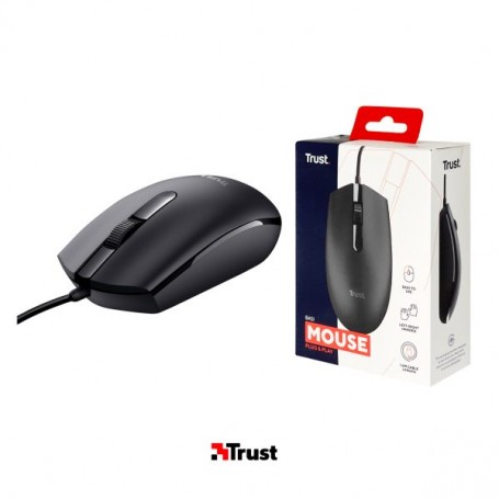 MOUSE OTTICO USB 1000DPI TASTI 3 CON SCROLL NERO