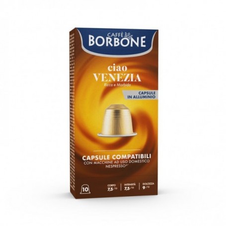 CAFFÈ BORBONE 10 CAPSULE VENEZIA PER NESPRESSO