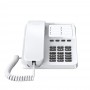 TELEFONO FISSO CON FILO CON DISPLAY RUBRICA BIANCO