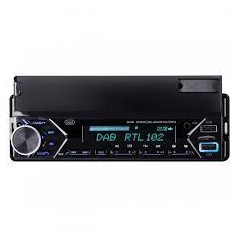 AUTORADIO MP3 USB AUX 160WATT CON SUPPORTO TEL