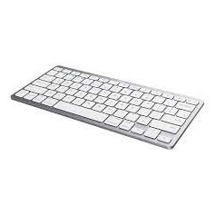 TASTIERA WIRELESS BLUETOOTH BIANCA