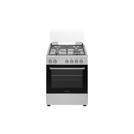 CUCINA A GAS 4 FUOCHI 60X60 BIANCA FORNO GAS+GRILL
