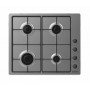 PIANO COTTURA A GAS 4 FUOCHI 60CM INOX