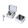 AURICOLARI BLUETOOTH CON CUSTODIA DI RIC SOLARE