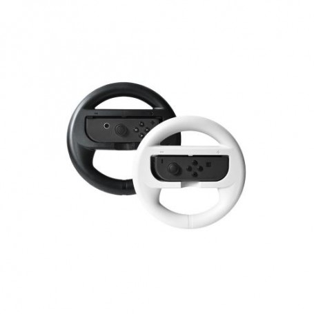 VOLANTE PER NINTENDO SWITCH OLED BLACK/WHITE