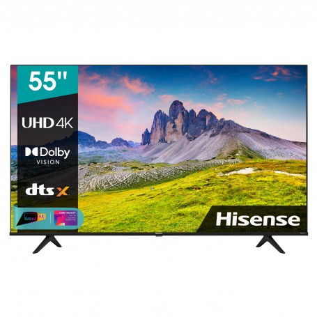 TV 55 UHD 4K SMART TV 3HDMI CLASSE F WI-FI NERO