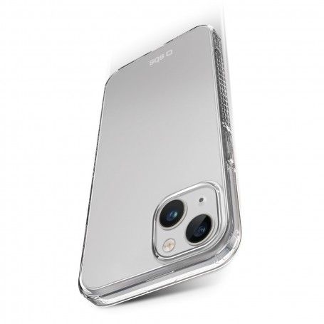 CUSTODIA RIGIDA IN SILICONE TRASPARENTE  IPHONE 15