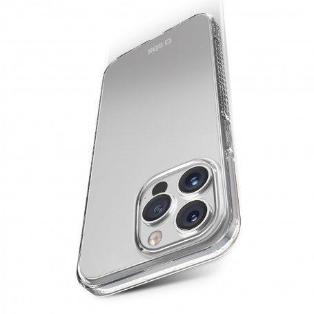 CUSTODIA RIGIDA IN SILICONE TRASP IPHONE 15 PRO