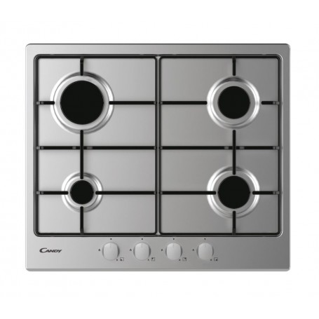PIANO COTTURA A GAS 4 FUOCHI 60CM INOX