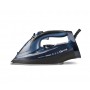 FERRO DA STIRO A VAPORE 2800WATT PIASTRA INOX BLU