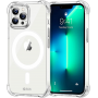 CUSTODIA IN SILICONE TRASPARENTE IPHONE 15PRO MAGS