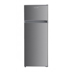 FRIGO DOPPIA PORTA STATICO 206LT CLASSE F INOX