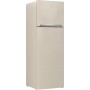 FRIGO DOPPIA PORTA 306LT CLASSE E STATICO SABBIA
