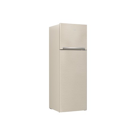 FRIGO DOPPIA PORTA 306LT CLASSE E STATICO SABBIA