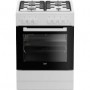 CUCINA A GAS 4 FUOCHI 60X60 CON GRILL BIANCO