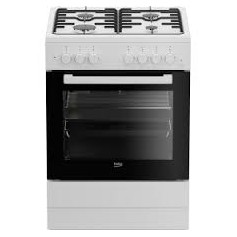 CUCINA A GAS 4 FUOCHI 60X60 CON GRILL BIANCO