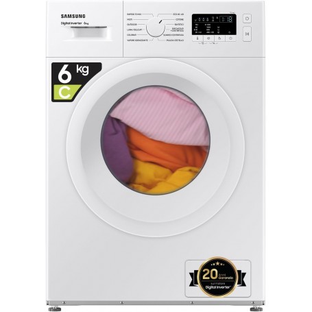 LAVATRICE 6KG 1200GIRI CLASSE C SLIM INVERTER VAP