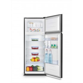 FRIGO DOPPIA PORTA 206LT STATICO  CLASSE E NERO