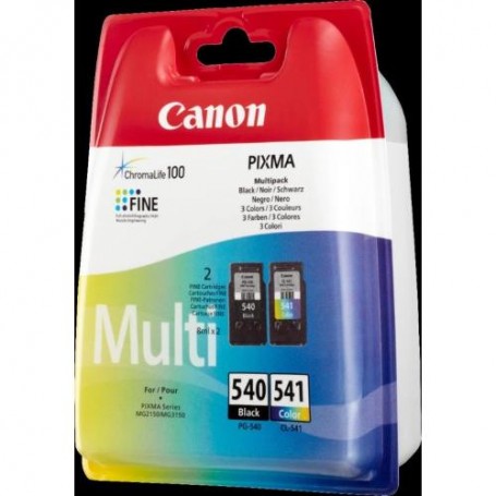 CARTUCCIA MULTIPACK PER STAMPANTE CANON 540 541