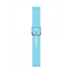 CINTURINO PER SMARTWATCH IN SILICONE SKY BLUE