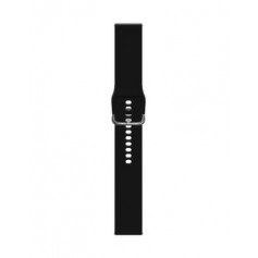 CINTURINO PER SMARTWATCH IN SILICONE NERO