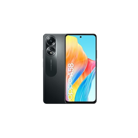 OPPO A58 128GB ROM 6GB RAM TIM NERO