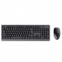TASTIERA WIRELESS + MOUSE WIRELESS NERO