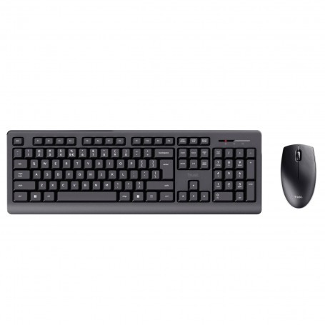 TASTIERA WIRELESS + MOUSE WIRELESS NERO